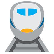Emoji 🚆 Treno su Twitter Twemoji 12.1.3.