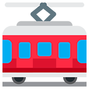 Émoji 🚋 Wagon De Tramway sur Twitter Twemoji 12.1.3.