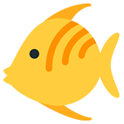 Emoji 🐠 Pesce Tropicale su Twitter Twemoji 12.1.3.