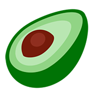 Emoji 🥑 Avocado su Twitter Twemoji 12.1.