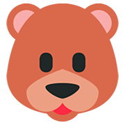 Emoji 🐻 Orso su Twitter Twemoji 12.1.