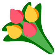 Émoji 💐 Bouquet sur Twitter Twemoji 12.1.