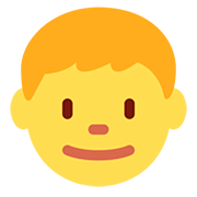 Emoji 👦 Bambino su Twitter Twemoji 12.1.