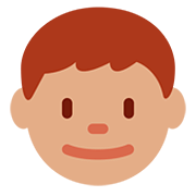 👦🏽 Emoji Junge: mittlere Hautfarbe Twitter Twemoji 12.1.
