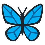 Emoji 🦋 Farfalla su Twitter Twemoji 12.1.