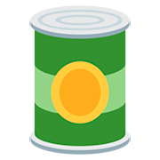 Émoji 🥫 Aliments En Conserve sur Twitter Twemoji 12.1.