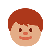 🧒🏽 Emoji Criança: Pele Morena na Twitter Twemoji 12.1.