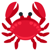 Émoji 🦀 Crabe sur Twitter Twemoji 12.1.