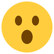 Emoji 😮 Faccina Con Bocca Aperta su Twitter Twemoji 12.1.
