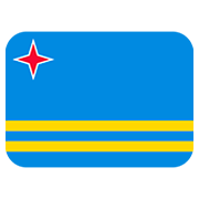 🇦🇼 Emoji Bandeira: Aruba na Twitter Twemoji 12.1.