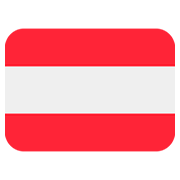 🇦🇹 Emoji Flagge: Österreich Twitter Twemoji 12.1.