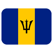 🇧🇧 Emoji Bandera: Barbados en Twitter Twemoji 12.1.