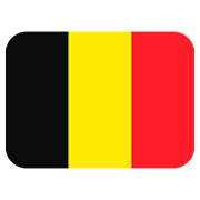 🇧🇪 Emoji Flagge: Belgien Twitter Twemoji 12.1.