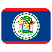 🇧🇿 Emoji Bandeira: Belize na Twitter Twemoji 12.1.