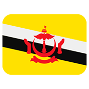 🇧🇳 Emoji Flagge: Brunei Darussalam Twitter Twemoji 12.1.