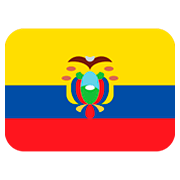 Émoji 🇪🇨 Drapeau : Équateur sur Twitter Twemoji 12.1.
