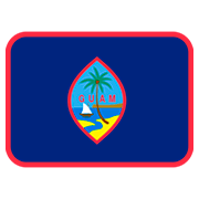 🇬🇺 Emoji Bandeira: Guam na Twitter Twemoji 12.1.