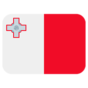 🇲🇹 Emoji Flagge: Malta Twitter Twemoji 12.1.