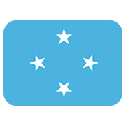 Émoji 🇫🇲 Drapeau : États Fédérés De Micronésie sur Twitter Twemoji 12.1.