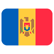 🇲🇩 Emoji Bandera: Moldavia en Twitter Twemoji 12.1.