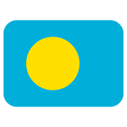 🇵🇼 Emoji Bandera: Palaos en Twitter Twemoji 12.1.