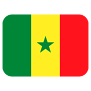 🇸🇳 Emoji Flagge: Senegal Twitter Twemoji 12.1.