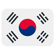 🇰🇷 Emoji Bandera: Corea Del Sur en Twitter Twemoji 12.1.
