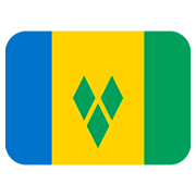 🇻🇨 Emoji Flagge: St. Vincent und die Grenadinen Twitter Twemoji 12.1.