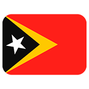 Émoji 🇹🇱 Drapeau : Timor Oriental sur Twitter Twemoji 12.1.