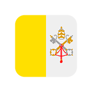 🇻🇦 Emoji Flagge: Vatikanstadt Twitter Twemoji 12.1.