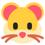 Émoji 🐹 Hamster sur Twitter Twemoji 12.1.