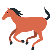 Emoji 🐎 Cavallo su Twitter Twemoji 12.1.