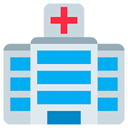 Emoji 🏥 Ospedale su Twitter Twemoji 12.1.