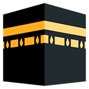Emoji 🕋 Kaaba su Twitter Twemoji 12.1.