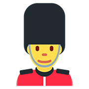 💂‍♂️ Emoji Guardia Hombre en Twitter Twemoji 12.1.
