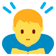Emoji 🙇‍♂️ Uomo Che Fa Inchino Profondo su Twitter Twemoji 12.1.