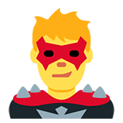 🦹‍♂️ Emoji Homem Supervilão na Twitter Twemoji 12.1.