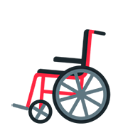 🦽 Emoji Cadeira De Rodas Manual na Twitter Twemoji 12.1.