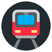 🚇 Emoji U-Bahn Twitter Twemoji 12.1.