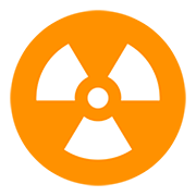 Emoji ☢️ Simbolo Della Radioattività su Twitter Twemoji 12.1.
