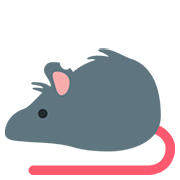 Emoji 🐀 Ratto su Twitter Twemoji 12.1.
