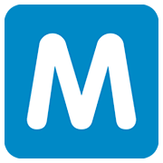 🇲 Emoji Símbolo do indicador regional letra M na Twitter Twemoji 12.1.
