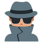 Emoji 🕵🏽 Detective: Carnagione Olivastra su Twitter Twemoji 12.1.