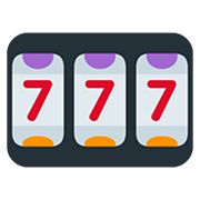 Emoji 🎰 Slot Machine su Twitter Twemoji 12.1.