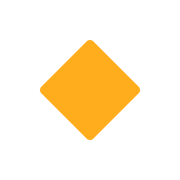 Emoji 🔸 Rombo Arancione Piccolo su Twitter Twemoji 12.1.