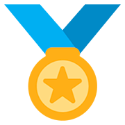 🏅 Emoji Medalla Deportiva en Twitter Twemoji 12.1.