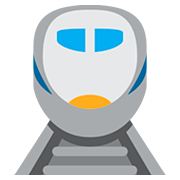 Emoji 🚆 Treno su Twitter Twemoji 12.1.