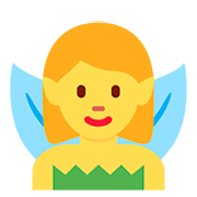 🧚‍♀️ Emoji Hada Mujer en Twitter Twemoji 12.1.