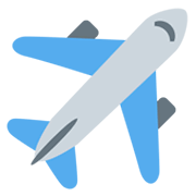 Emoji ✈️ Aeroplano su Twitter Twemoji 13.0.1.