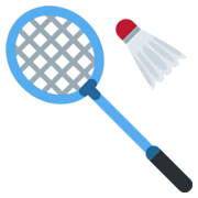 Emoji 🏸 Badminton su Twitter Twemoji 13.0.1.